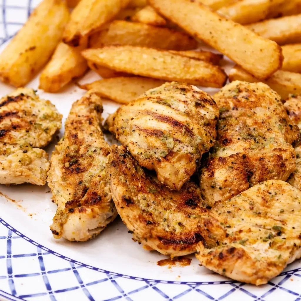 Poulet marin&eacute; grill&eacute; au barbecue