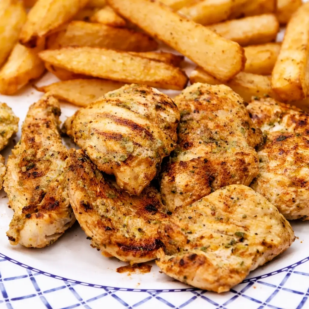 Poulet marin&eacute; grill&eacute; au barbecue