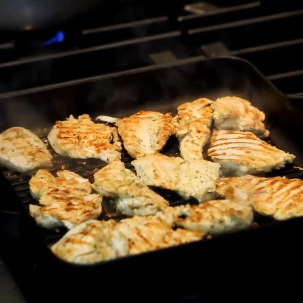 Poulet marin&eacute; grill&eacute; au barbecue