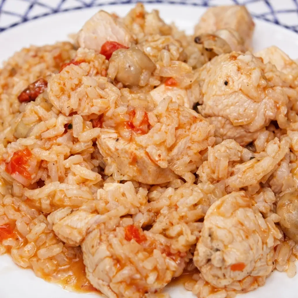 Risotto de poulet