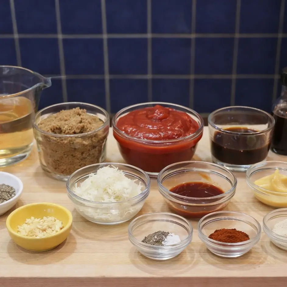 sauce barbecue maison
