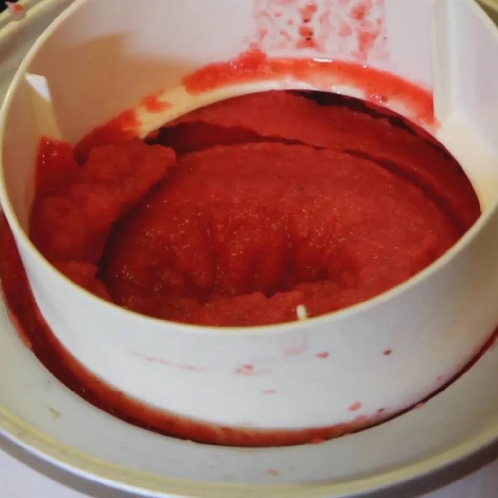 Homemade Strawberry Sorbet 