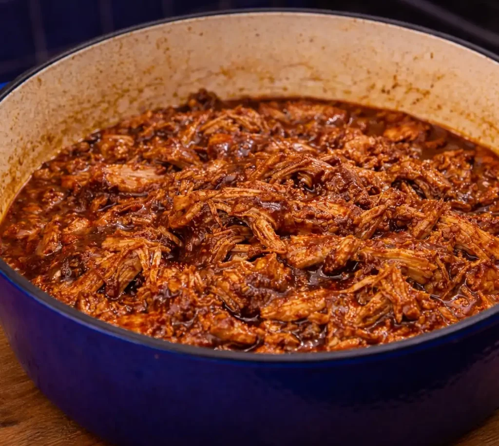 Porc effiloch&eacute; BBQ au four 