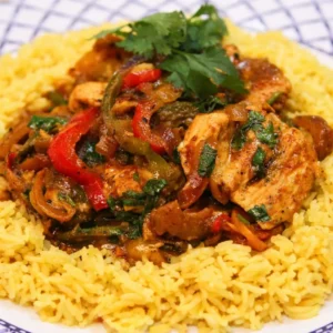 Poulet &eacute;pic&eacute; &agrave; l&rsquo;indienne
