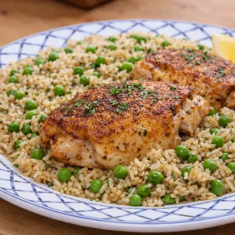Riz au poulet &agrave; une seule po&ecirc;le