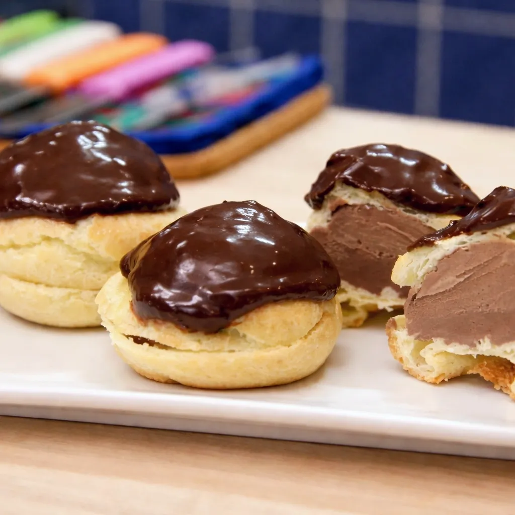 Chocolate Profiteroles