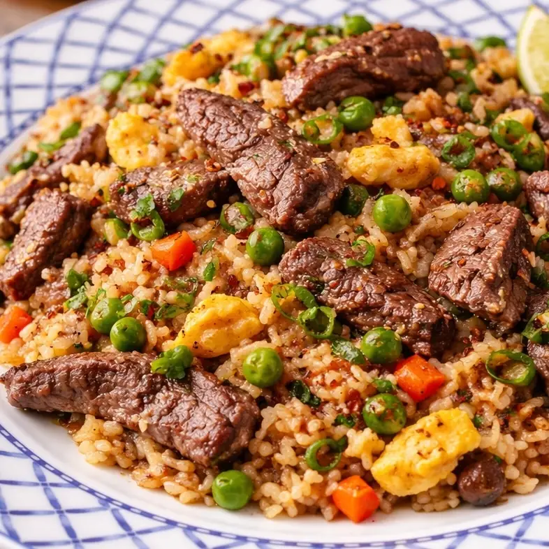Homemade Beef Fried Rice