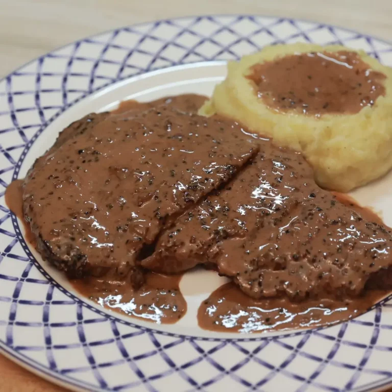 Steak au poivre &agrave; l&rsquo;ancienne