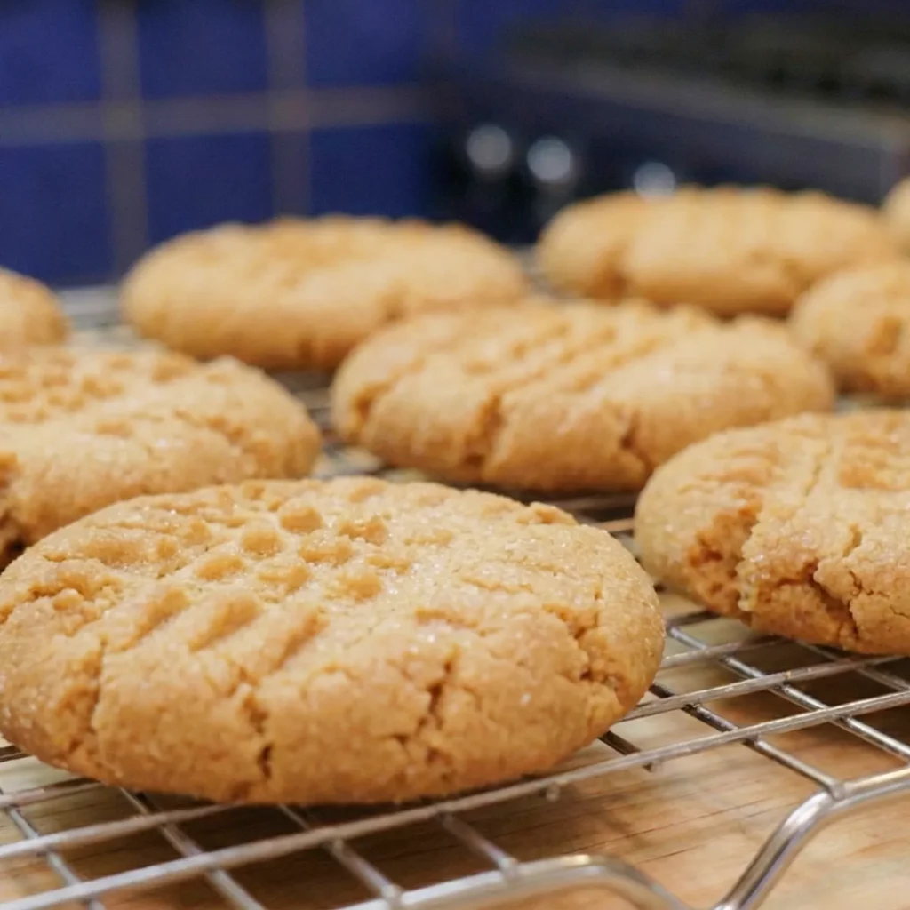 Biscuits au beurre d&rsquo;arachide 3 ingr&eacute;dients 