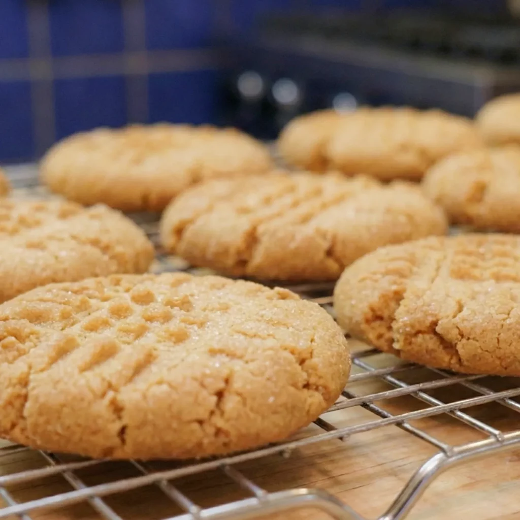 3-Ingredient Peanut Butter Cookies