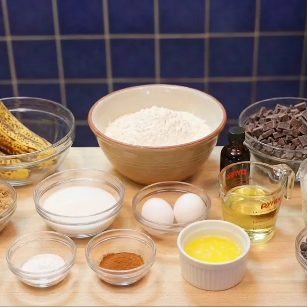 Muffins &agrave; la banane