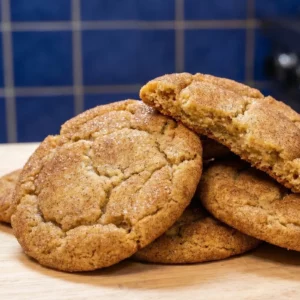 Cookies Snickerdoodles au Beurre Noisette