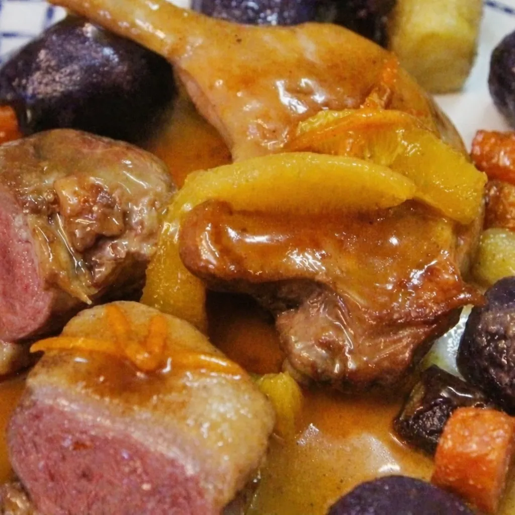 Duck Breast with Classic Orange Sauce