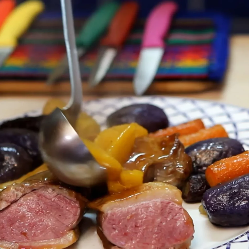 Duck Breast with Classic Orange Sauce