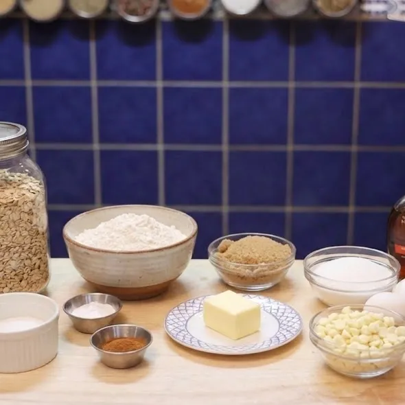Cookies &agrave; l&rsquo;avoine et au sirop d&rsquo;&eacute;rable 
