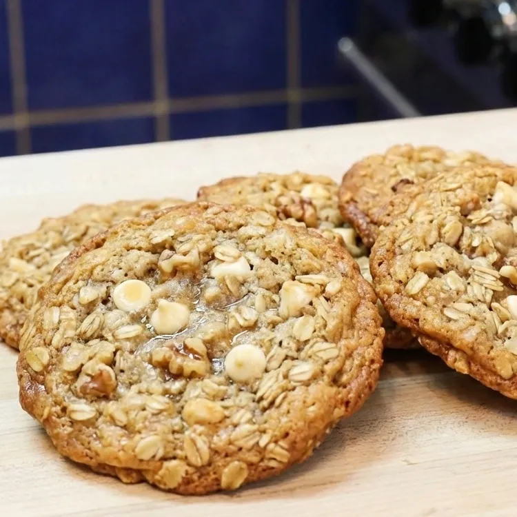 Cookies &agrave; l&rsquo;avoine et au sirop d&rsquo;&eacute;rable 