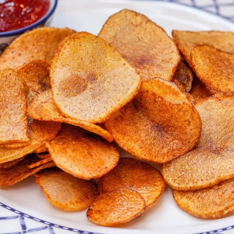 Chips maison croustillantes