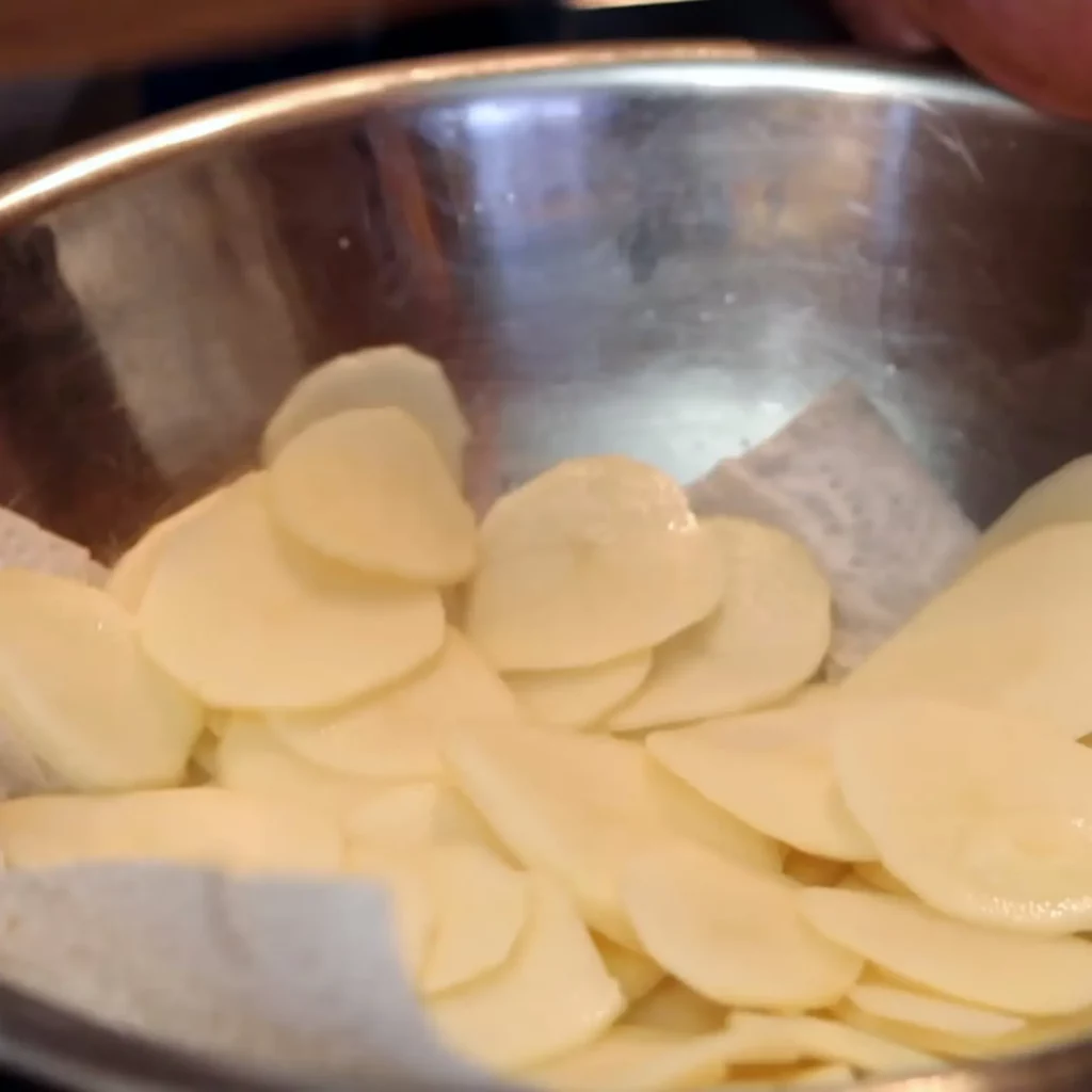 Chips maison croustillantes