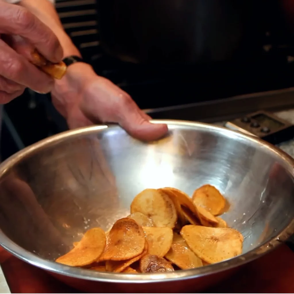 Chips maison croustillantes