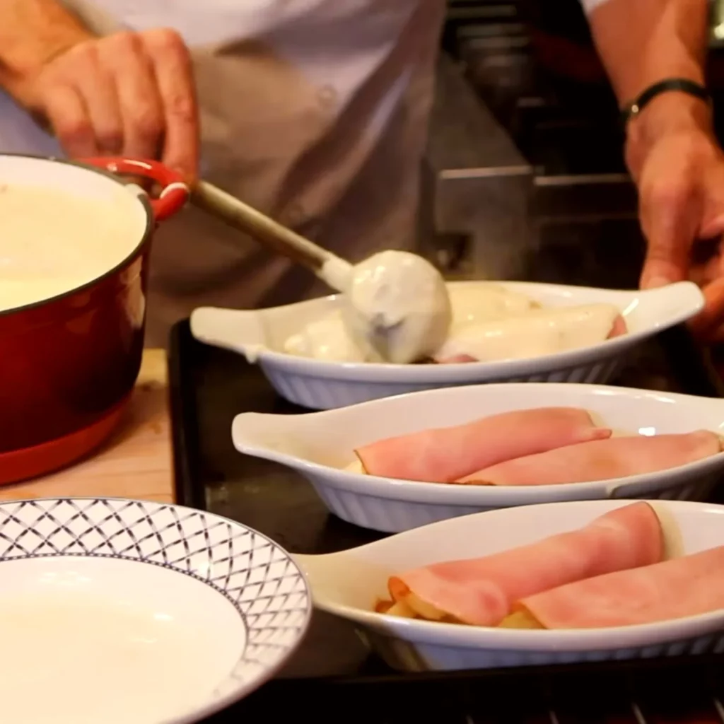 Endive and Ham Gratin