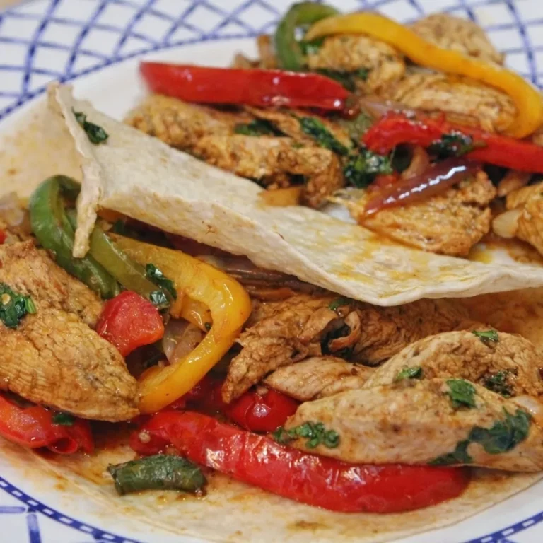Fajitas au poulet