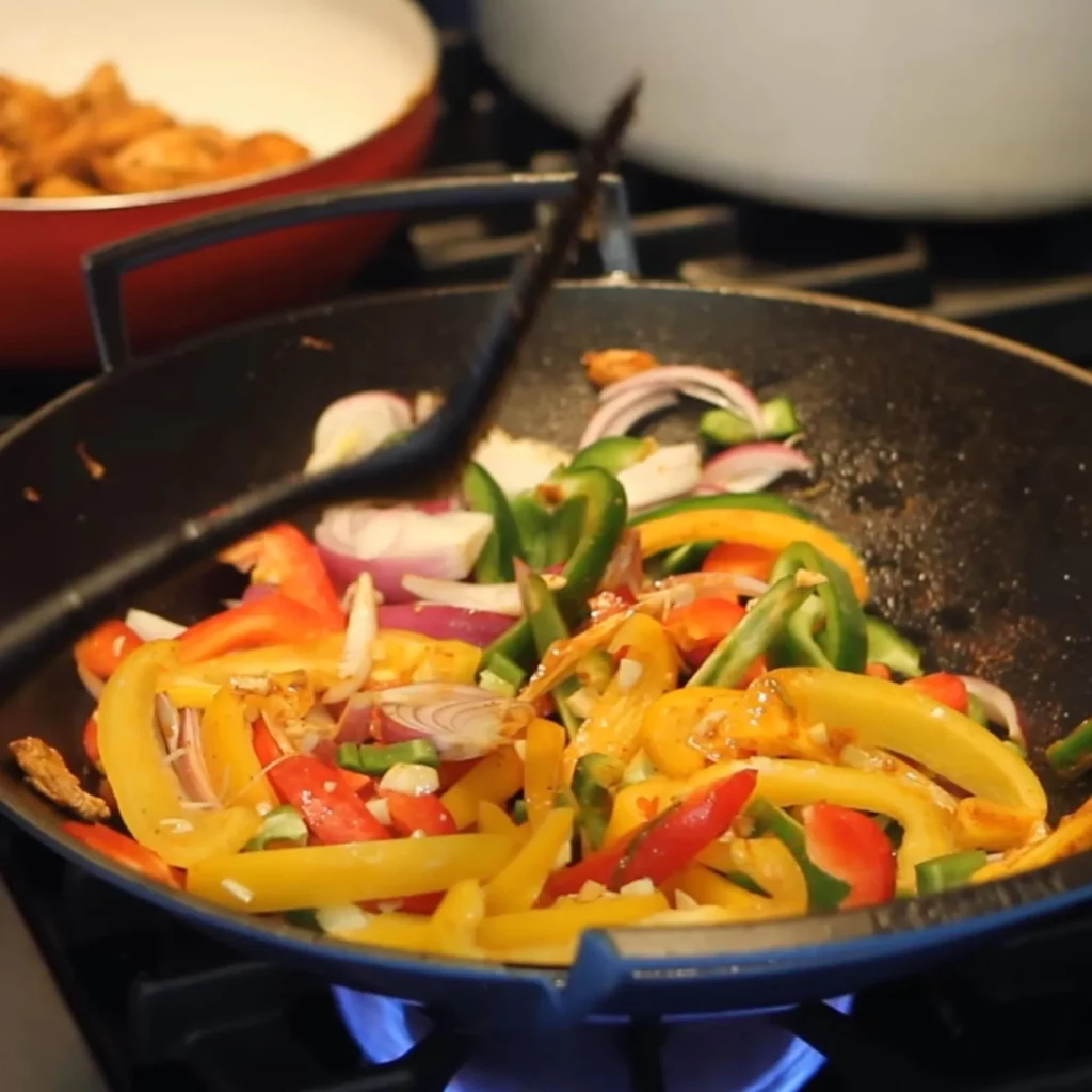 Fajitas au poulet 