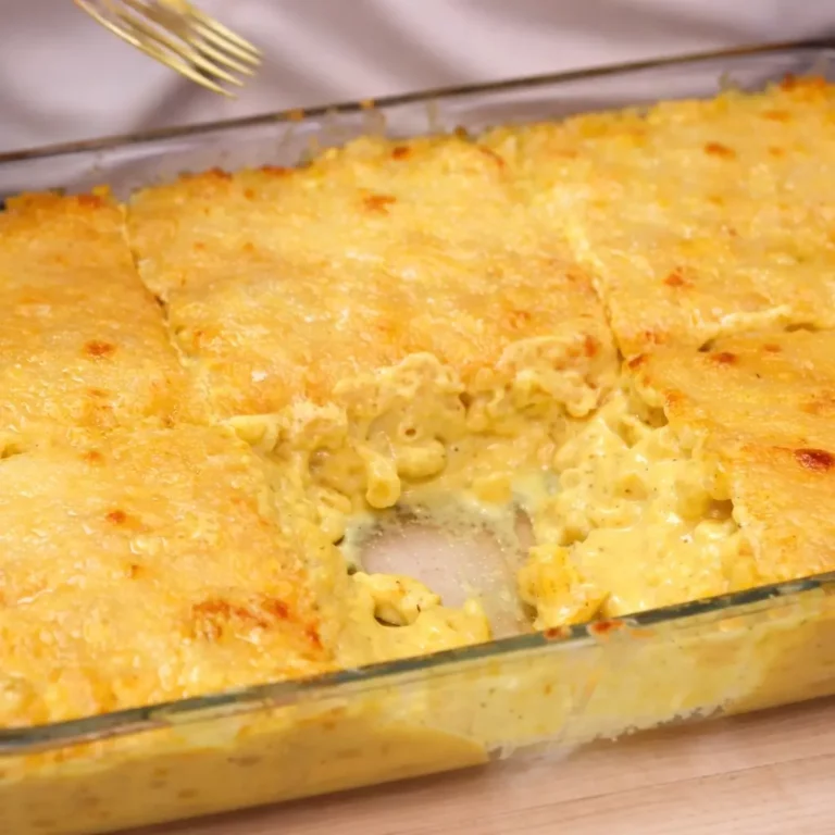 Chicken Curry Pasta Gratin