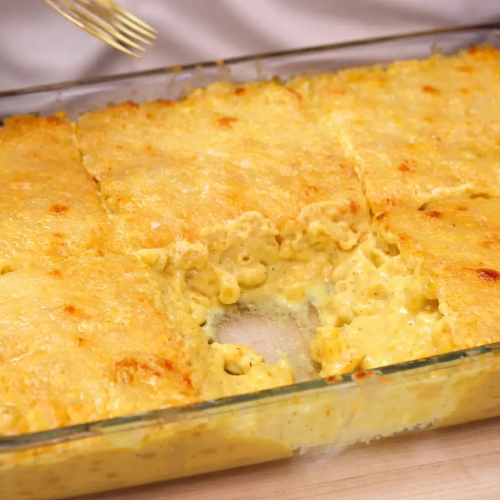 Chicken Curry Pasta Gratin