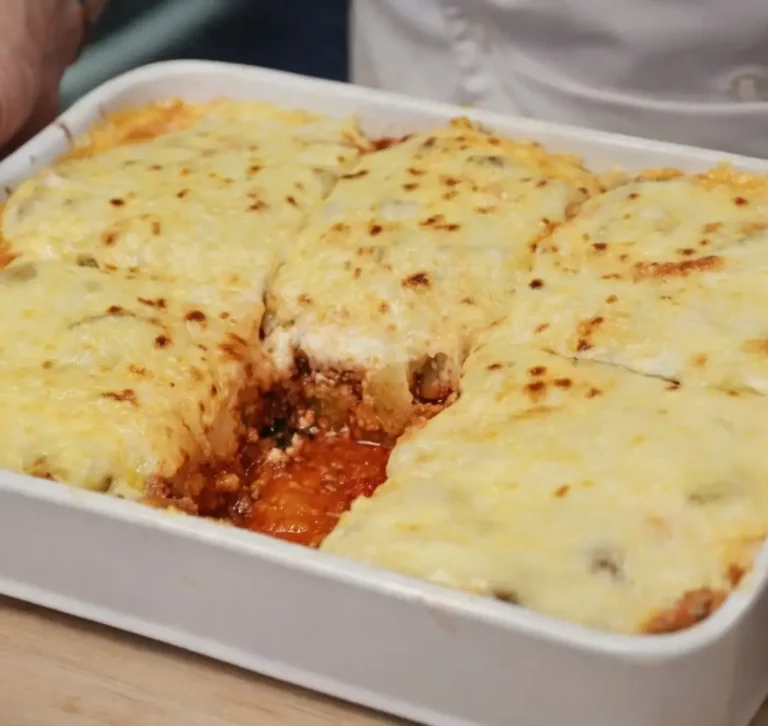 Cheesy Beef and Potato Gratin