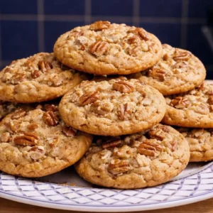 Cookies &agrave; l&rsquo;&eacute;rable et aux pacanes moelleux