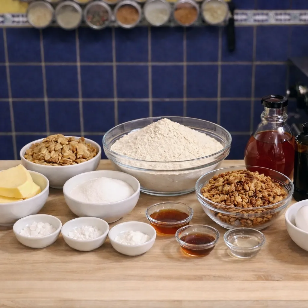 Cookies &agrave; l&rsquo;&eacute;rable et aux pacanes moelleux