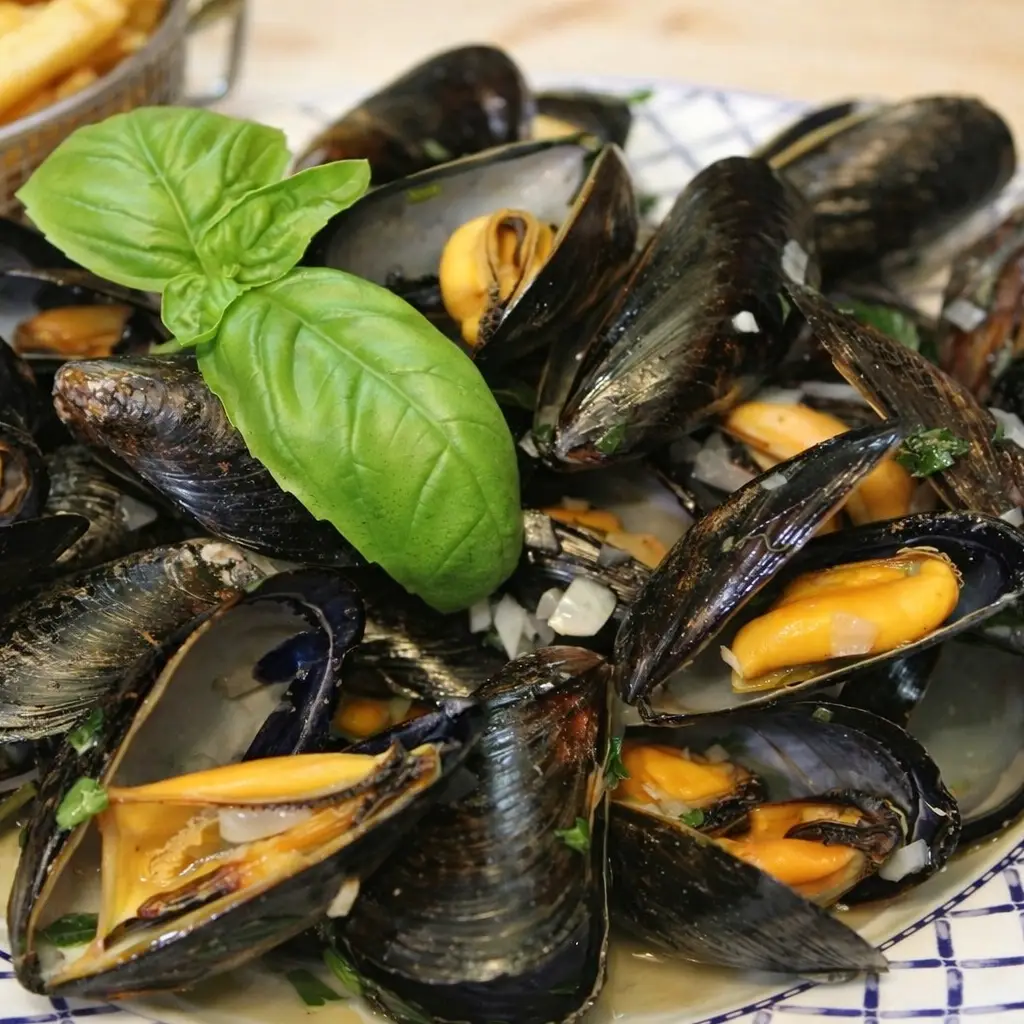 Moules-frites maison