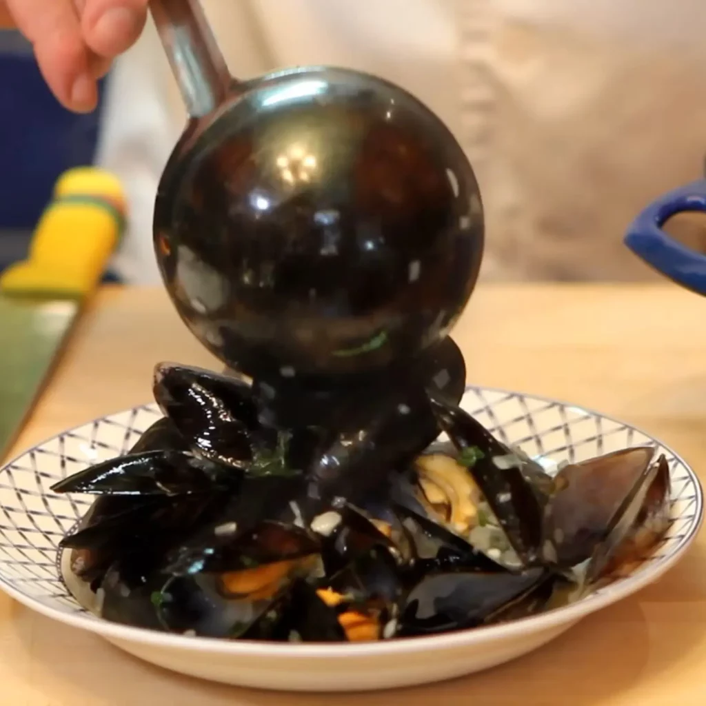 Classic Belgian Mussels with Fries