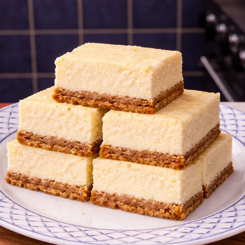 No-Bake Cheesecake Bars