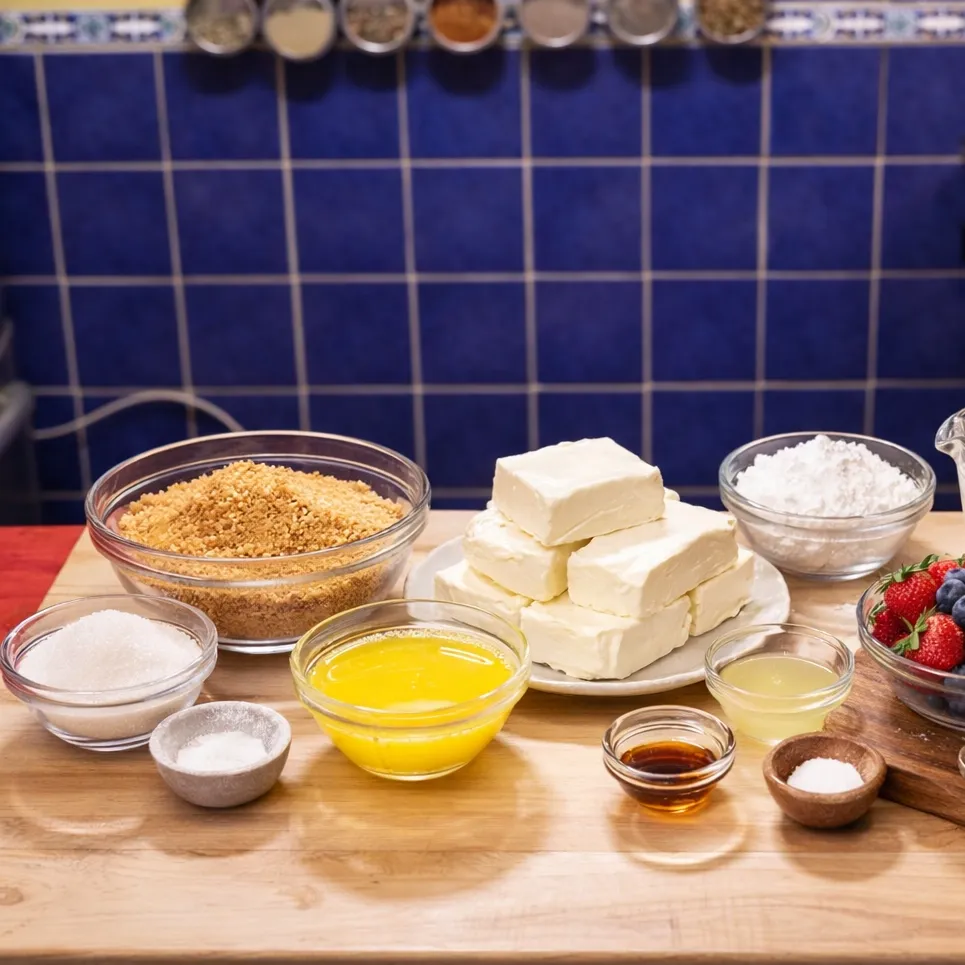 Barres de cheesecake 