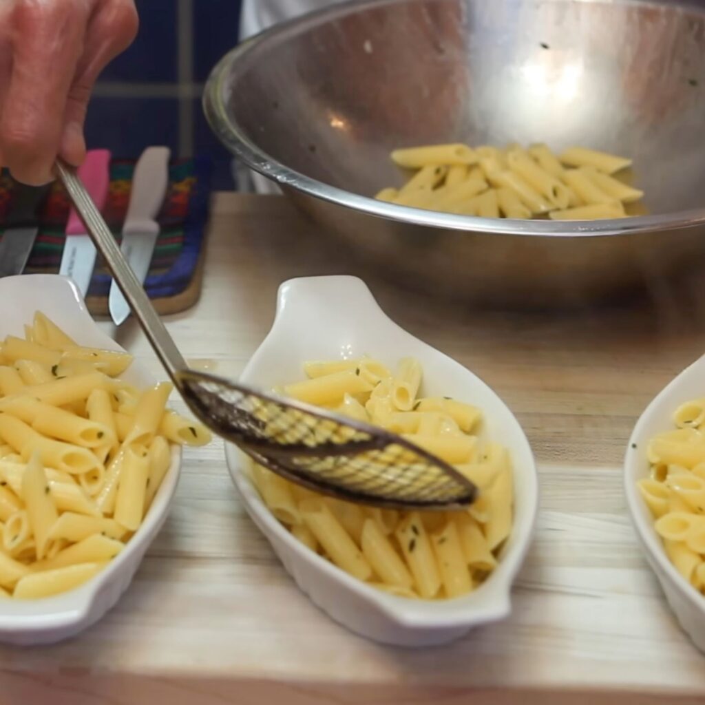 P&acirc;tes cr&eacute;meuses aux champignons
