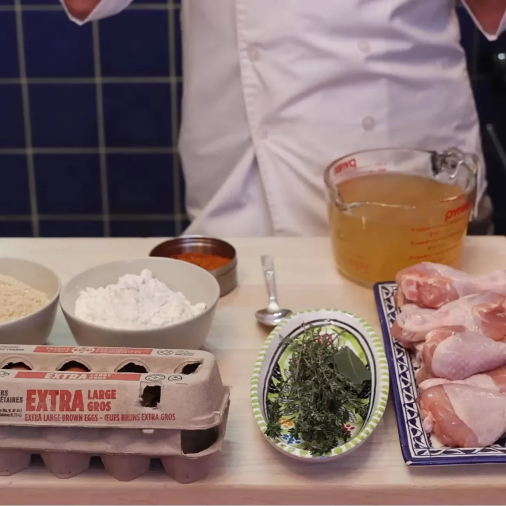 Pilons de poulet frits classiques