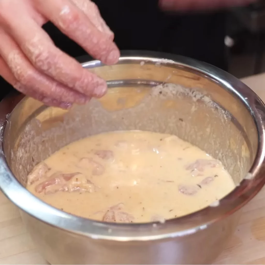 Tenders de poulet &agrave; la friteuse &agrave; air