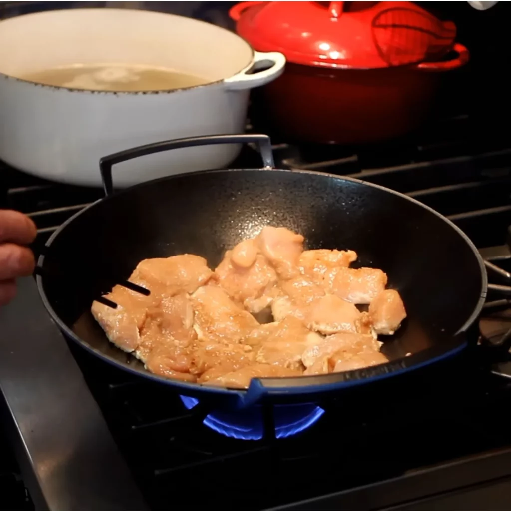 Poulet teriyaki garni