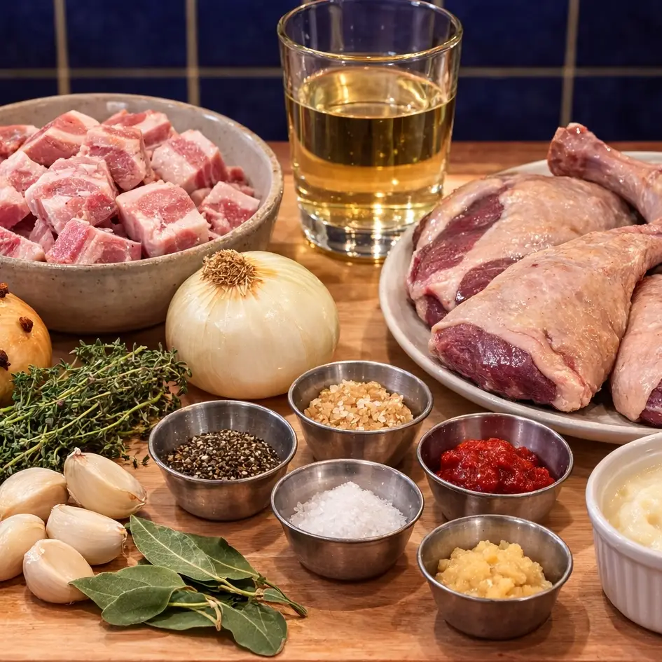 Traditional Duck and Pork Rillettes