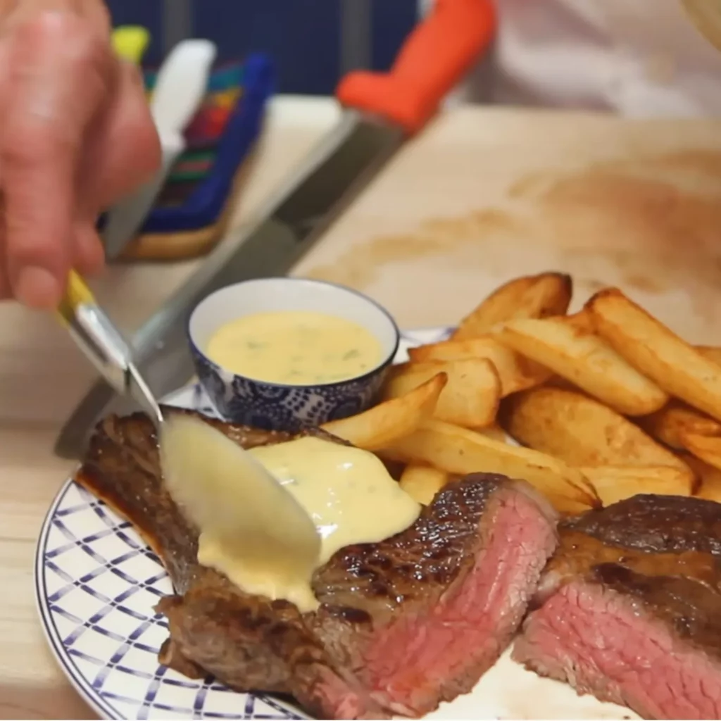 Steak frites sauce b&eacute;arnaise 