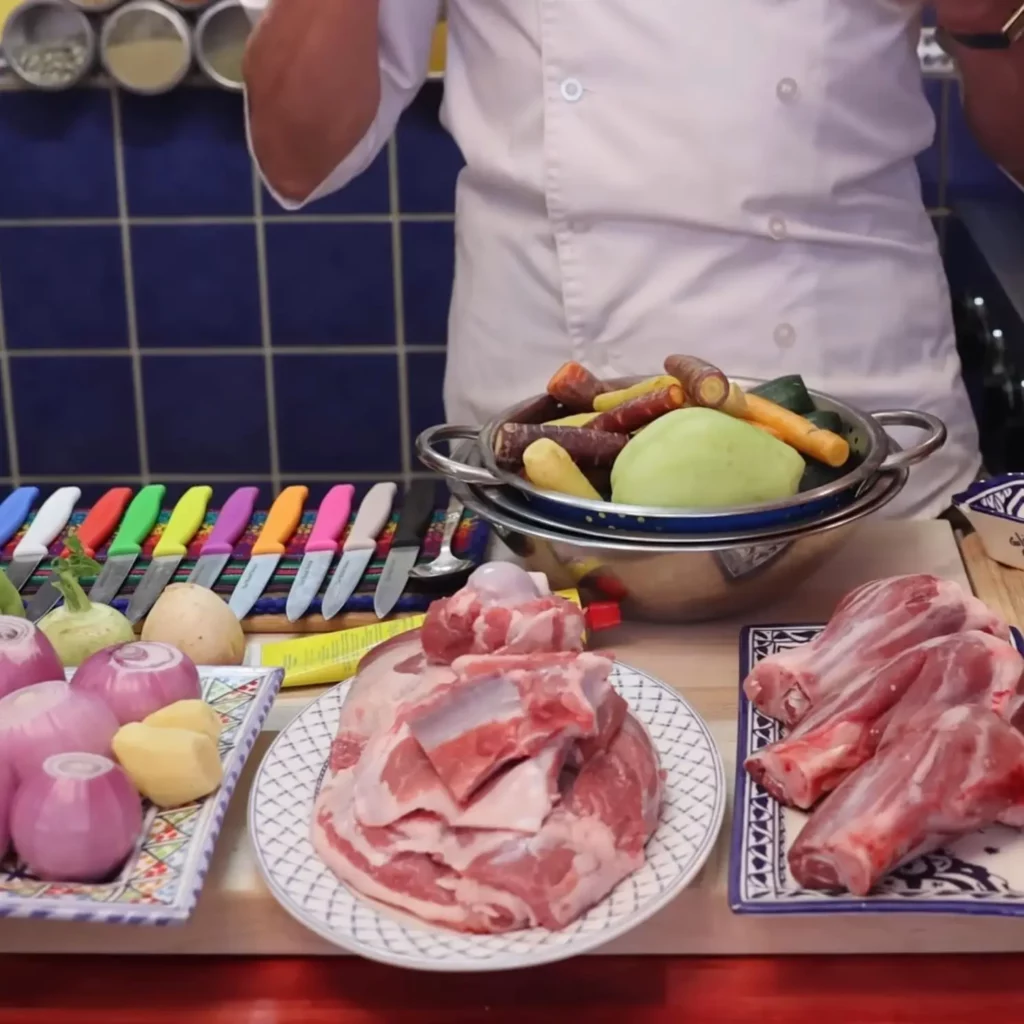 Couscous Royal
avec agneau
