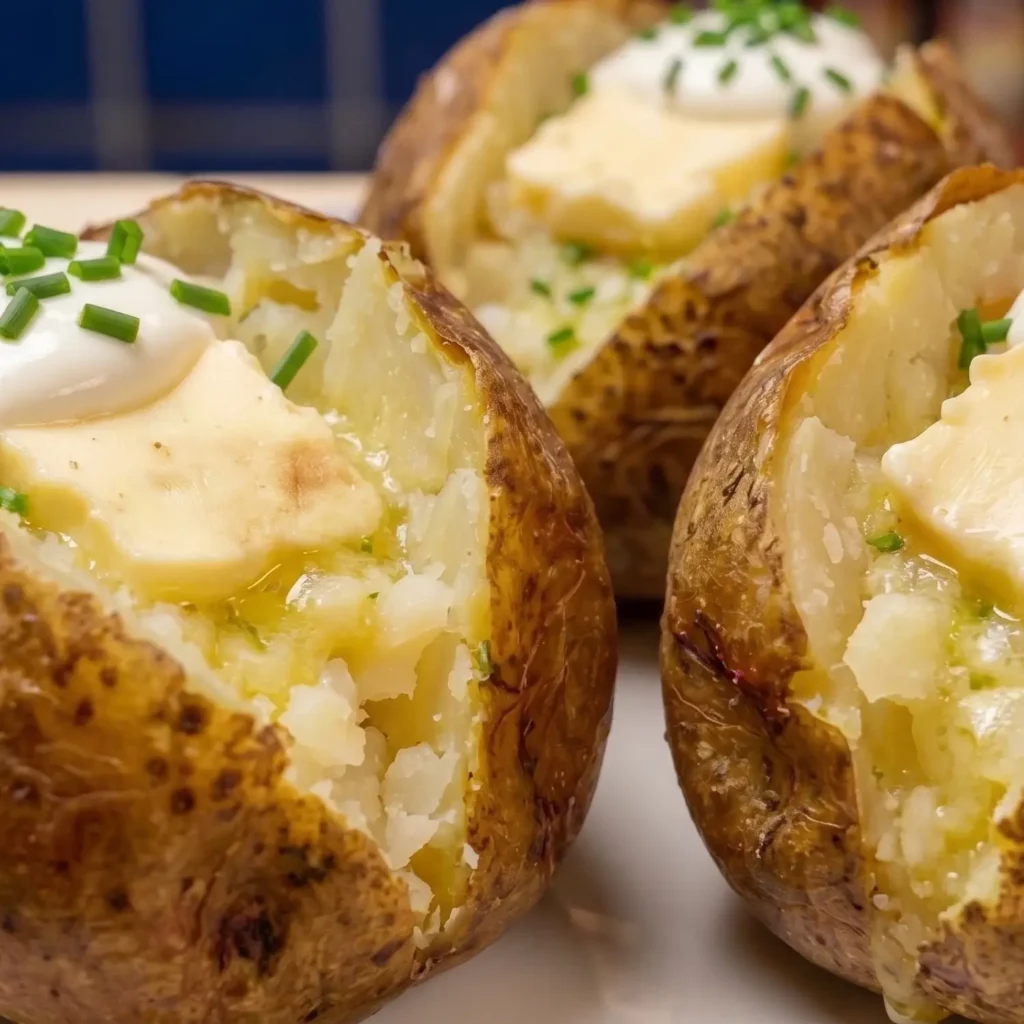 Air Fryer Baked Potatoes