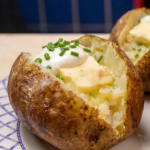 Air Fryer Baked Potatoes