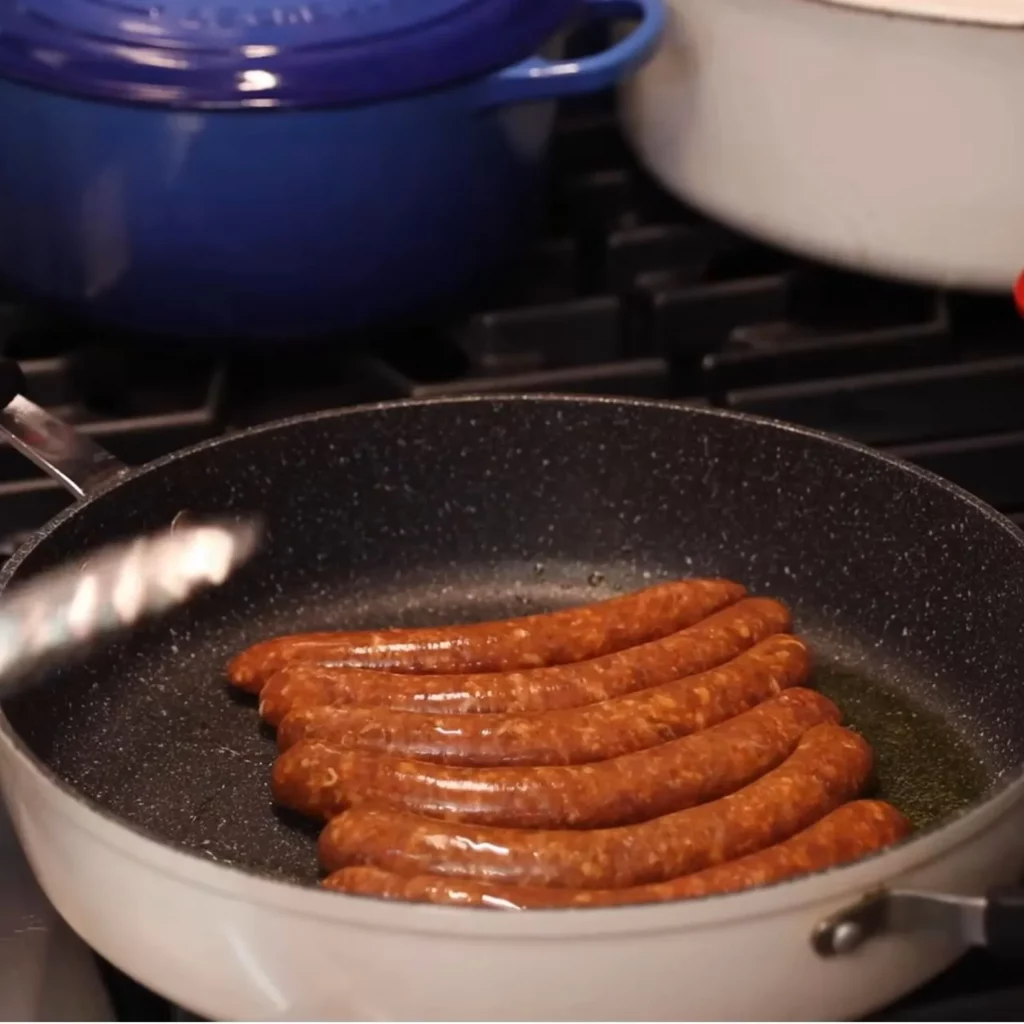 Chakchouka aux merguez 