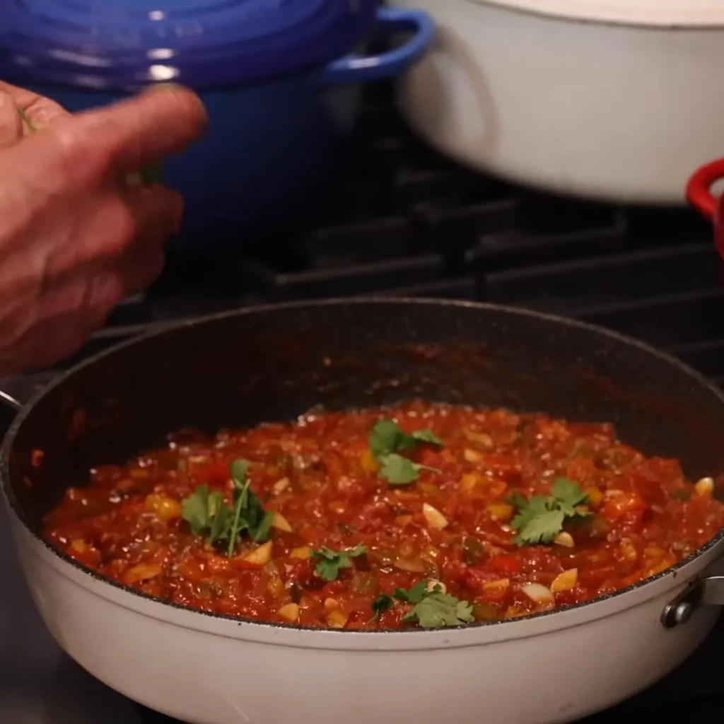 Chakchouka aux merguez 