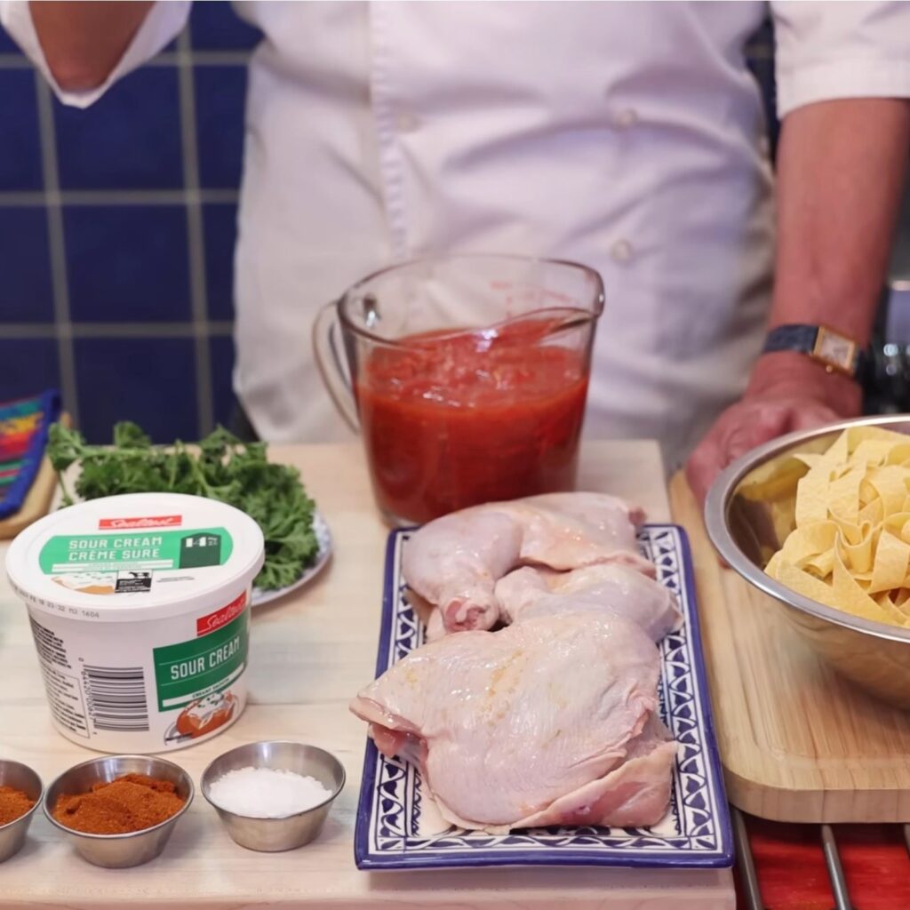 Poulet &agrave; la hongroise facile