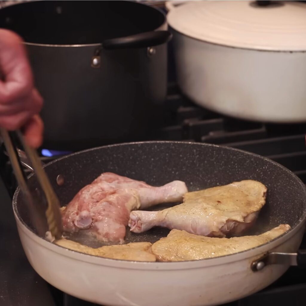Poulet &agrave; la hongroise facile