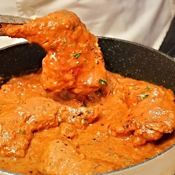 Poulet &agrave; la hongroise facile