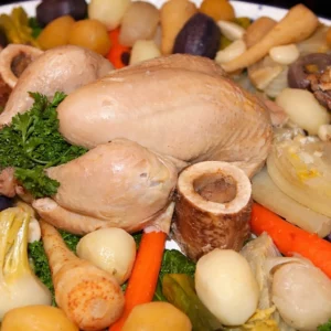 Poule au pot traditionnelle